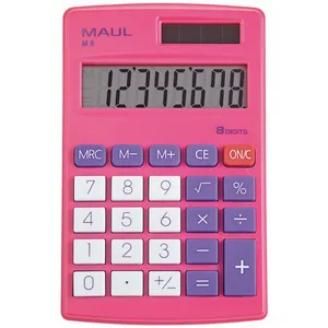 MAUL Taschenrechner M8 pink