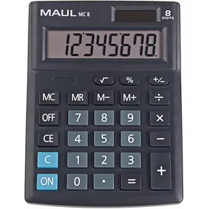 MAUL Tischrechner MC 8 schwarz günstig