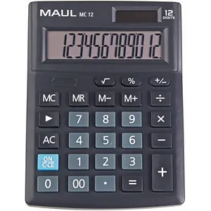MAUL Tischrechner MC 12 schwarz günstig