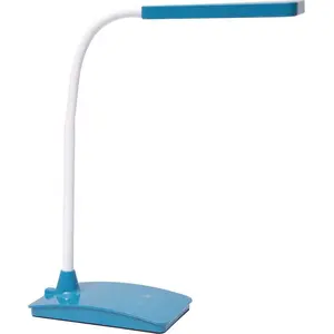 MAUL Tischleuchte MAULpearly LED 3.000 - 6.500 K dimmbar Standfuß blau günstig