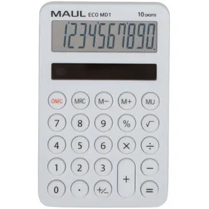 MAUL Taschenrechner ECO MD 1 weiß