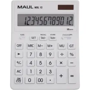 Maul, Taschenrechner, MXL 12 Tischrechner Weiss Display (Stellen): 12 ...