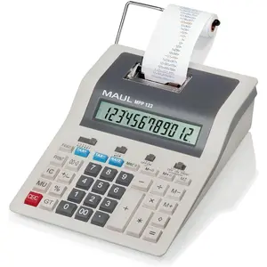 Maul, Taschenrechner, Tischrechner printing MPP 123 - grau (Netzbetrie...