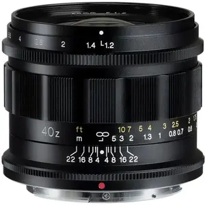 Voigtländer Nokton 40mm / 1.2 VM asph. II schwarz (Leica M, Vollformat), Objektiv, Schwarz