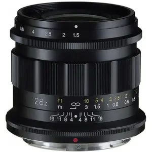 Voigtländer Nokton 28mm / 1.5 asph. Nikon-Z (Nikon Z, Vollformat), Objektiv, Schwarz