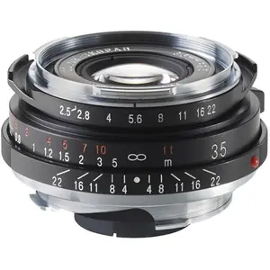 Voigtländer Color-Skopar 35mm / 3.5 VM asph. (M-Bajonett, Vollformat), Objektiv, Schwarz