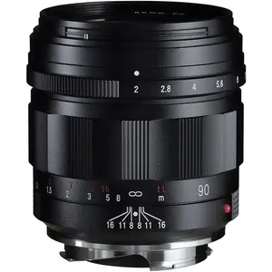 Voigtländer APO-Ultron 90mm / 2.0 VM asph. (Leica M, Vollformat), Objektiv, Schwarz