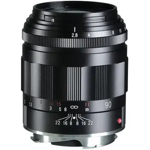 Voigtländer Apo-Skopar 90mm / 2.8 VM (M-Bajonett, Vollformat), Objektiv, Schwarz