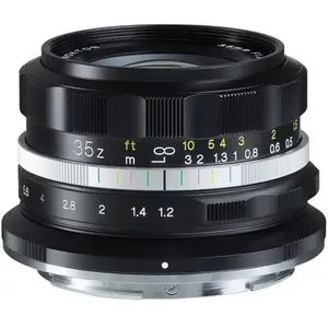 Voigtländer Nokton D35mm / 1.2 schwarz (Nikon Z, APS-C / DX), Objektiv, Schwarz