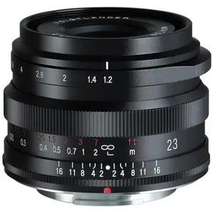 Voigtländer Nokton 23mm f/1.2 Fujifilm X (Fujifilm X, APS-C / DX), Objektiv, Schwarz