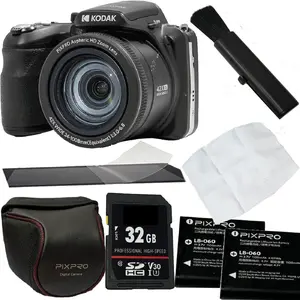 Kodak PixPro AZ426 schwarz Digitalkamera Set + Zubehör