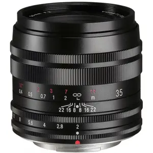 Voigtländer 35mm F/2 Macro APO Ultron (Fujifilm X, APS-C / DX), Objektiv, Schwarz