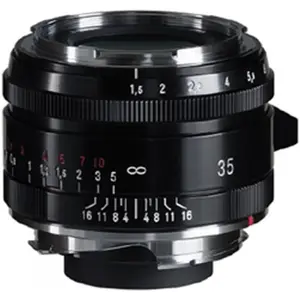 Voigtländer Nokton Vintage 35mm / 1.5 VM II asph. (Leica M, APS-C / DX, Vollformat), Objektiv, Schwarz