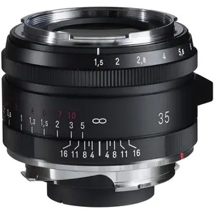 Voigtländer Nokton 35mm f/1.5 Type I VM (Leica M, Vollformat), Objektiv, Schwarz