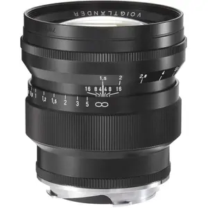 Voigtländer Nokton 75mm / 1.5 asph. schwarz (Canon RF, Vollformat), Objektiv, Schwarz