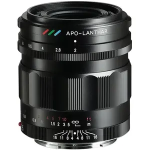 Voigtländer Lanthar (Sony E, APS-C / DX, Vollformat), Objektiv, Schwarz