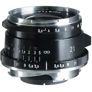 Voigtländer Color-Skopar 21mm f/3.5 II VM (Leica M, Vollformat), Objektiv, Schwarz
