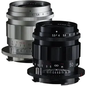 Voigtländer APO-Lanthar 50mm / 3.5 II schwarz (Leica M, Vollformat), Objektiv, Schwarz