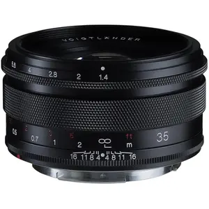 Voigtländer Nokton Classic 35mm / 1.4 schwarz (Canon RF, Vollformat), Objektiv, Schwarz