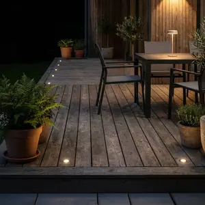 LED-Einbauspot 3916032 IP67 12 V 3er-Starterset Ø 4,5cm Topf