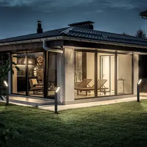 LED-Solar-Erdspießleuchte 3796015, schwarz, Kunststoff, CCT