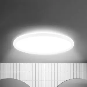 Briloner LED-Deckenleuchte Move, Sensor, Ø 42 cm, IP44, weiß, 4000K günstig