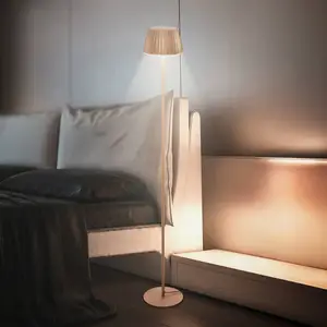 Briloner LED-Stehlampe Loca, braun, Höhe 123 cm, Kunststoff/Metall günstig