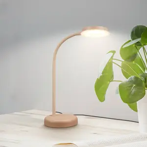 Briloner LED-Tischleuchte Megg, beige, Metall, Dimmer, 3.000 K günstig