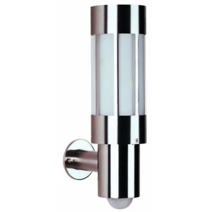 Gebr. Albert Wandleuchte LB25 Edelstahl opal E27 m. BM