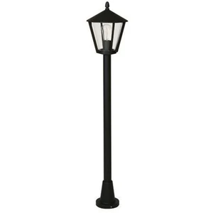 ALBERT Pollerleuchte 75W IP44 AGL E27 Alu sw Kst_tr