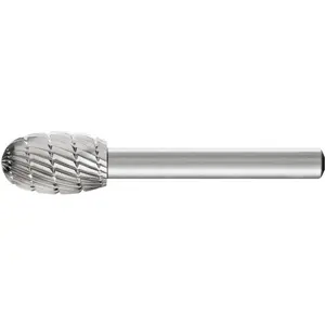 Pferd, Schleifmittel, HSS-Frässtift tropfenförmig 12x20 mm Schaft ø 6 mm Zahnung 3 (3) günstig