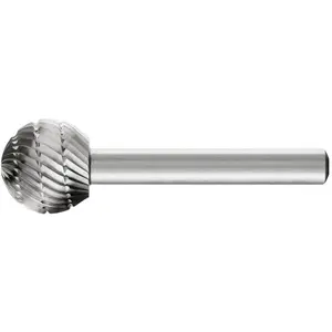 Pferd, Schleifmittel, HSS-Frässtift kugelförmig 16x14 mm Schaft ø 6 mm Zahnung 3 (3) günstig