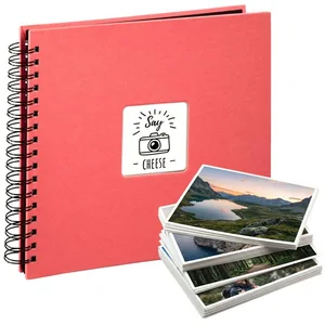 Hama Fotoalbum Spiral Foto-Album Fine Art Foto-Buch 50x Seiten (1x Spi... günstig