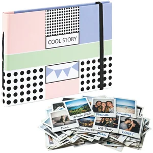 Hama Fotoalbum Foto-Album Cool Story Foto-Buch Sofortbild (1x Album), ... günstig