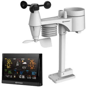 BRESSER BRESSER WLAN Comfort Wetterstation mit 7-in-1-Profi-Sensor und...