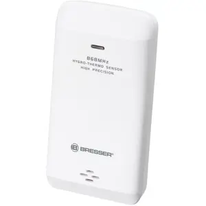 Bresser Thermo-/Hygro-Sensor 7 Kanal 868 MHz, Wetterstation, Weiss
