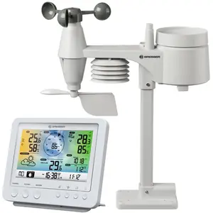 Bresser Wifi Color Weather Center 5in1 Profi Sensor Wetterstation One ...