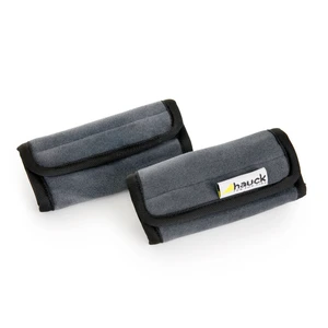 Hauck Gurtpolster Smoothe Me 2er Pack - Grau - Komfortable Sitzgurtsch... günstig