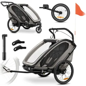 Hauck 3in1 Fahrradanhänger Bike N Walk Duo für günstig