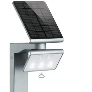 STEINEL XSolar GL-S Stand LED-Solarleuchte silber