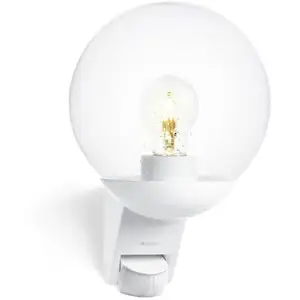 STEINEL L 585 S Sensor-Außenwandleuchte weiß