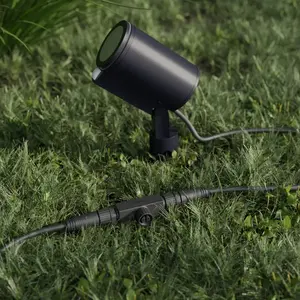 STEINEL LED-Spot Garden C, anthrazit, Erdspieß, IP65, RGBWW