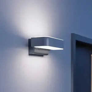 STEINEL LED-Außenwandleuchte L 810 SC, Sensor, silber