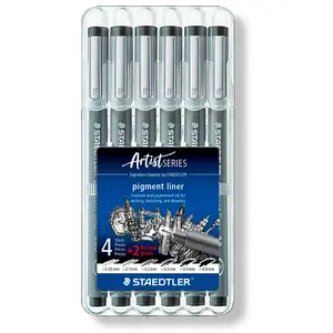 Staedtler Pigment Liner 4+2 (308sb6p) Filzstift günstig