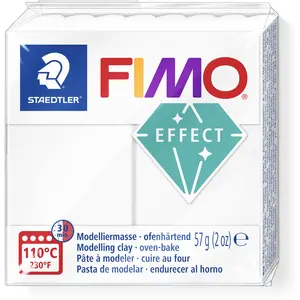 STAEDTLER FIMO effect 8010 Translucent ofenhärtende Modelliermasse Ein...