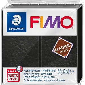 Staedtler FIMO 8010, Modellierton, Schwarz, Erwachsener, 1 Stück(e), 1...