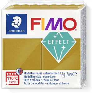 STAEDTLER FIMO effect 8010 Metallic ofenhärtende Modelliermasse Einzel...