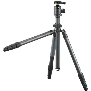Cullmann Carvao 828MC Carbon + Kugelkopf inkl. Ei (Carbon, Metall), Stativ, Grau, Schwarz günstig