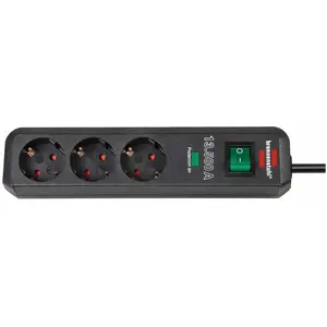 Brennenstuhl Eco-line 3 Steckdosen Mit Schalter Mehrfachsteckdose günstig