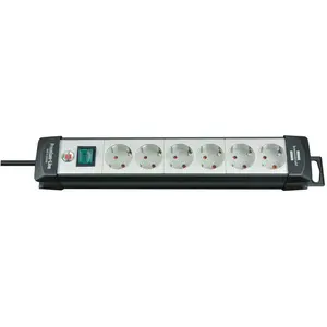Brennenstuhl Premium-line 6 Steckdosen Mit Schalter Mehrfachsteckdose 3 M günstig
